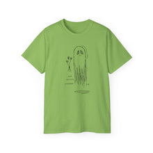 Load image into Gallery viewer, Howdoyoudood Ghost with Flowers Tee