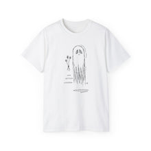 Load image into Gallery viewer, Howdoyoudood Ghost with Flowers Tee