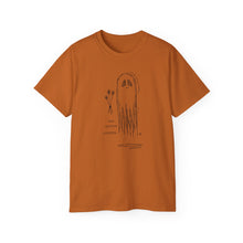 Load image into Gallery viewer, Howdoyoudood Ghost with Flowers Tee