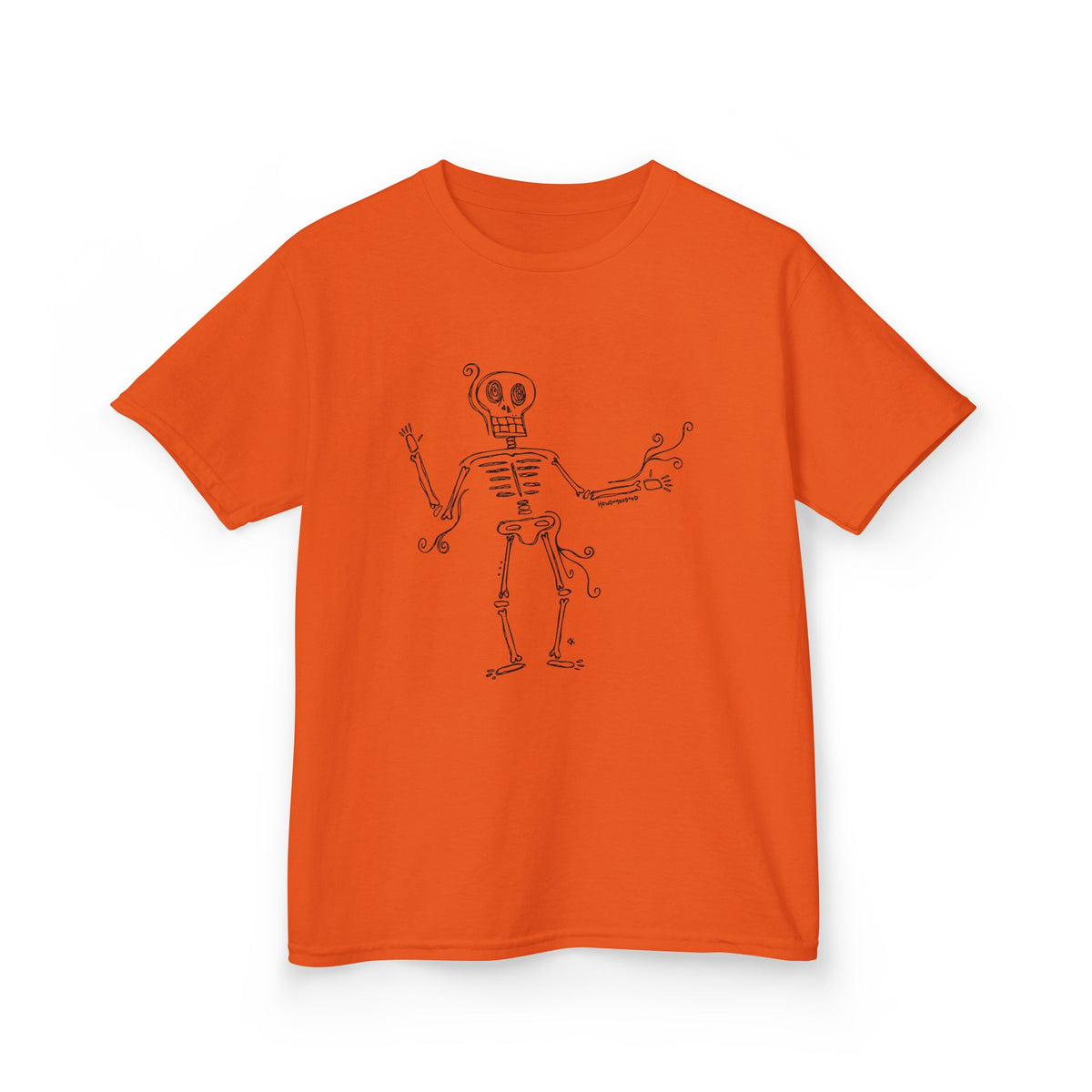 Howdoyoudood Skeleton Kids Shirt - It's going tibia okay!