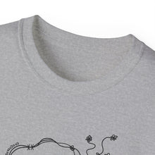 Load image into Gallery viewer, Howdoyoudood Compostable Skeleton Tee
