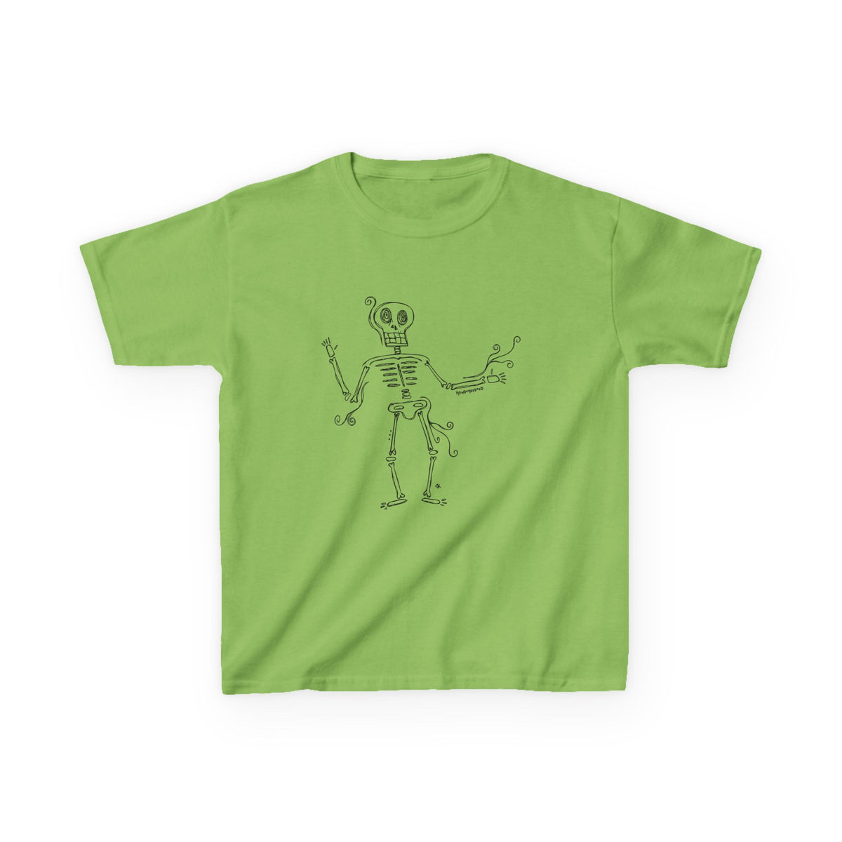 Howdoyoudood Skeleton Kids Shirt - It's going tibia okay!