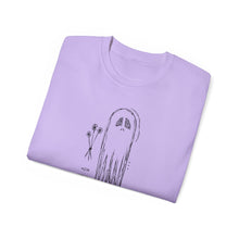 Load image into Gallery viewer, Howdoyoudood Ghost with Flowers Tee
