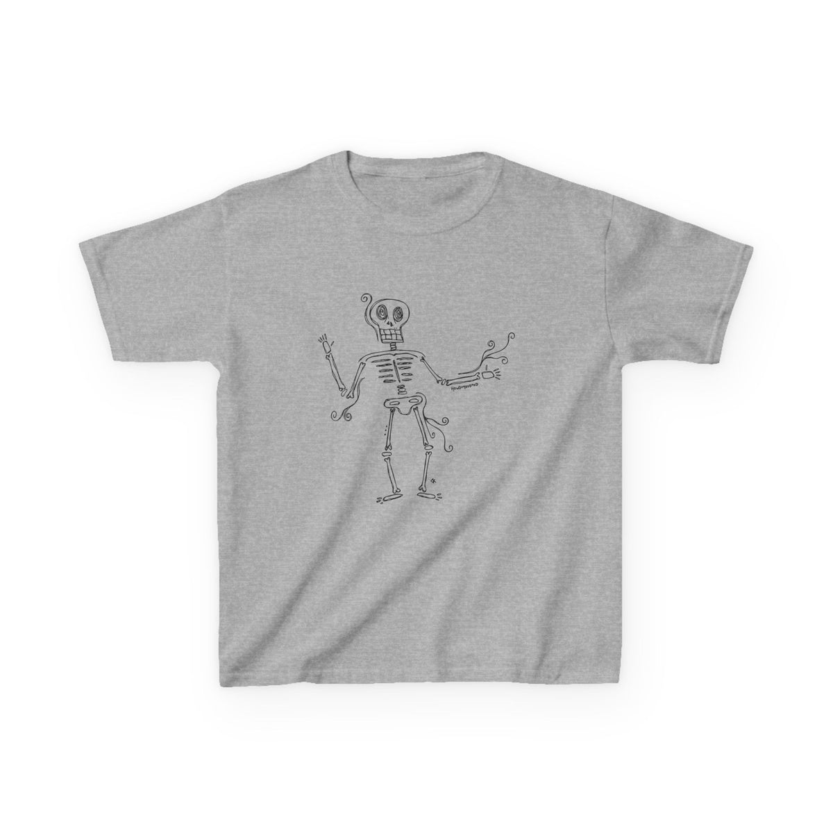 Howdoyoudood Skeleton Kids Shirt - It's going tibia okay!