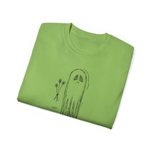 Load image into Gallery viewer, Howdoyoudood Ghost with Flowers Tee
