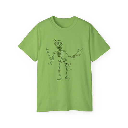 Howdoyoudood Skeleton Shirt- It's going tibia okay!