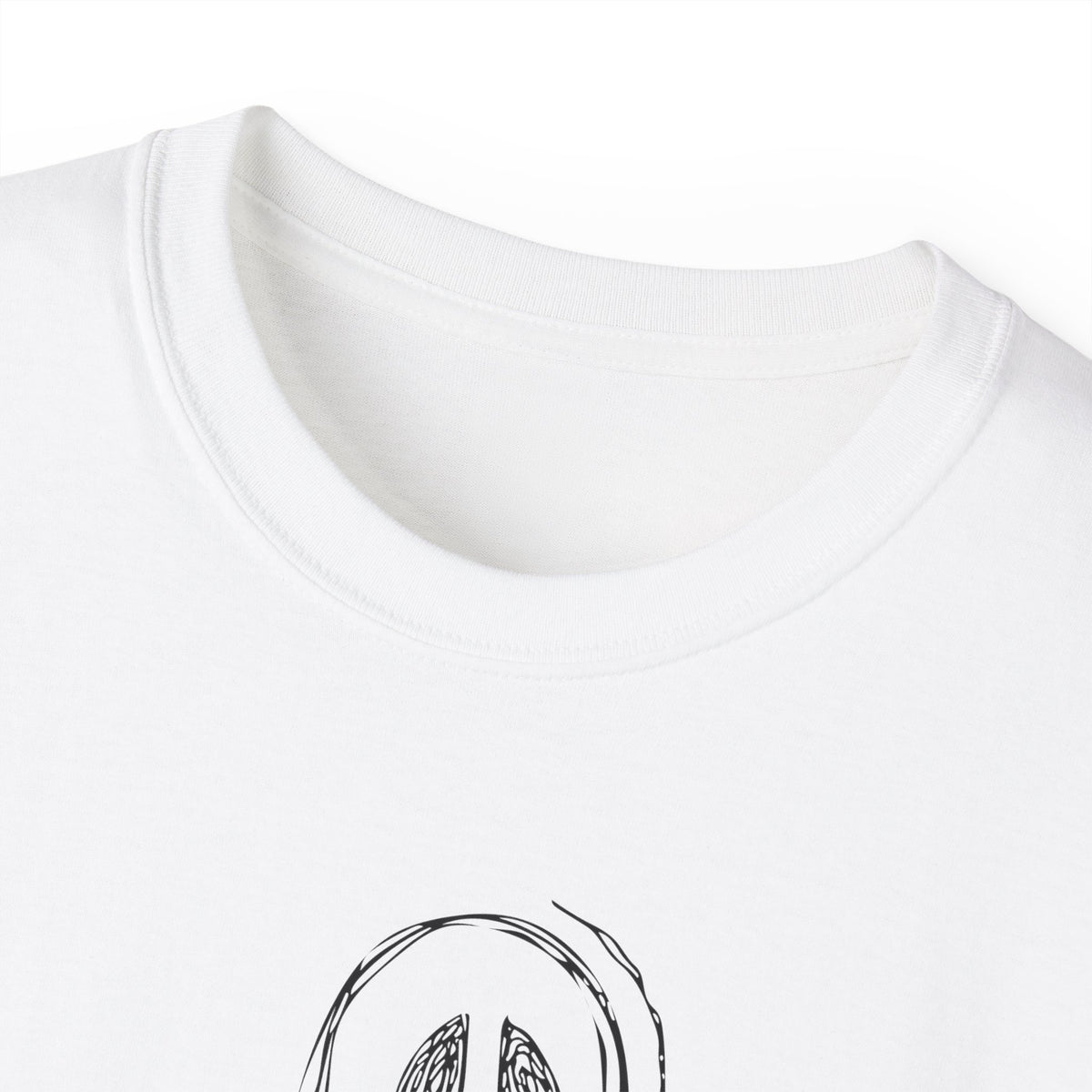Howdoyoudood Ghost with Flowers Tee
