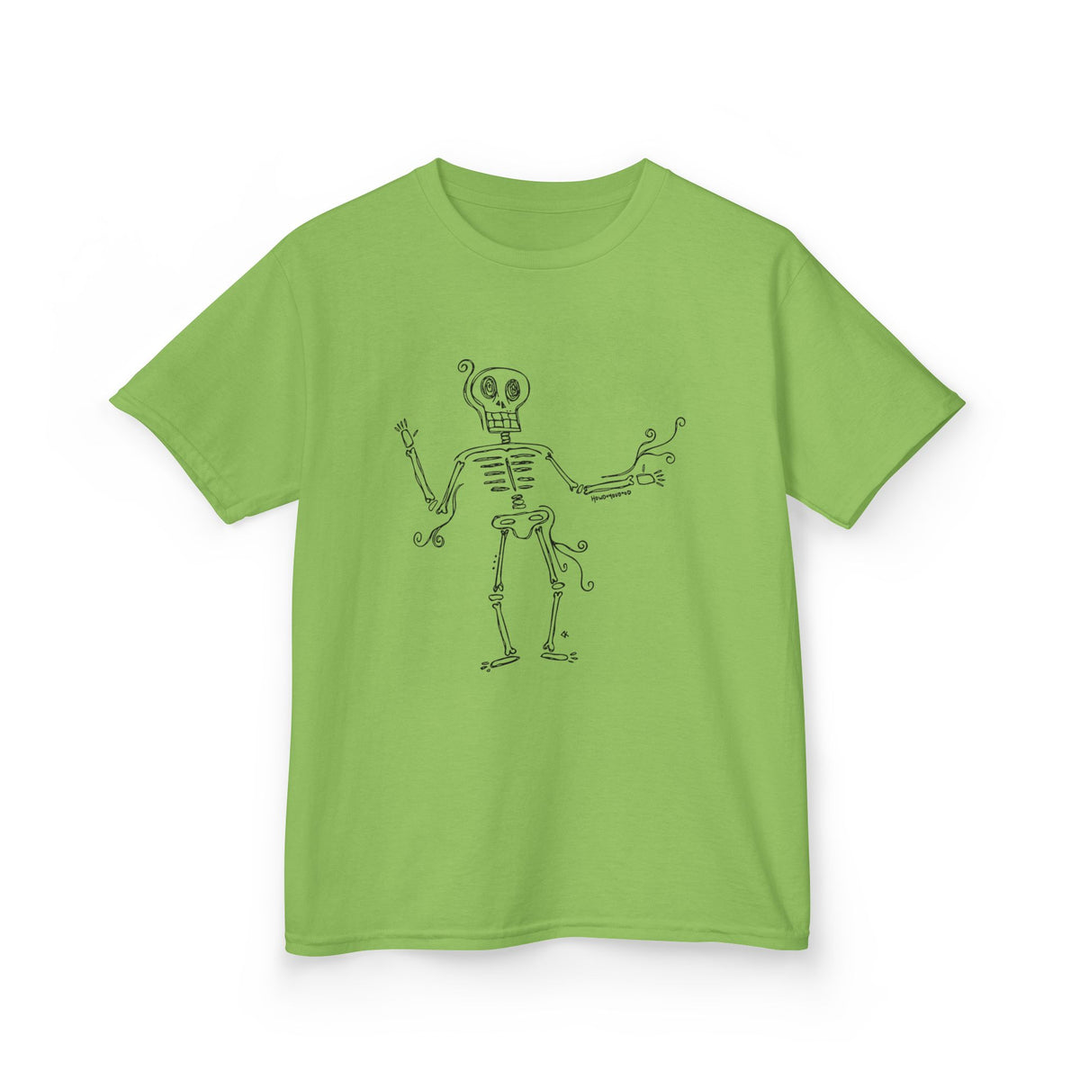 Howdoyoudood Skeleton Kids Shirt - It's going tibia okay!