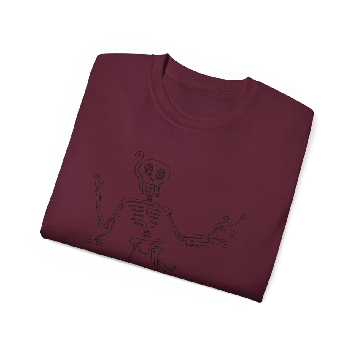Howdoyoudood Skeleton Shirt- It's going tibia okay!