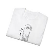 Load image into Gallery viewer, Howdoyoudood Ghost with Flowers Tee
