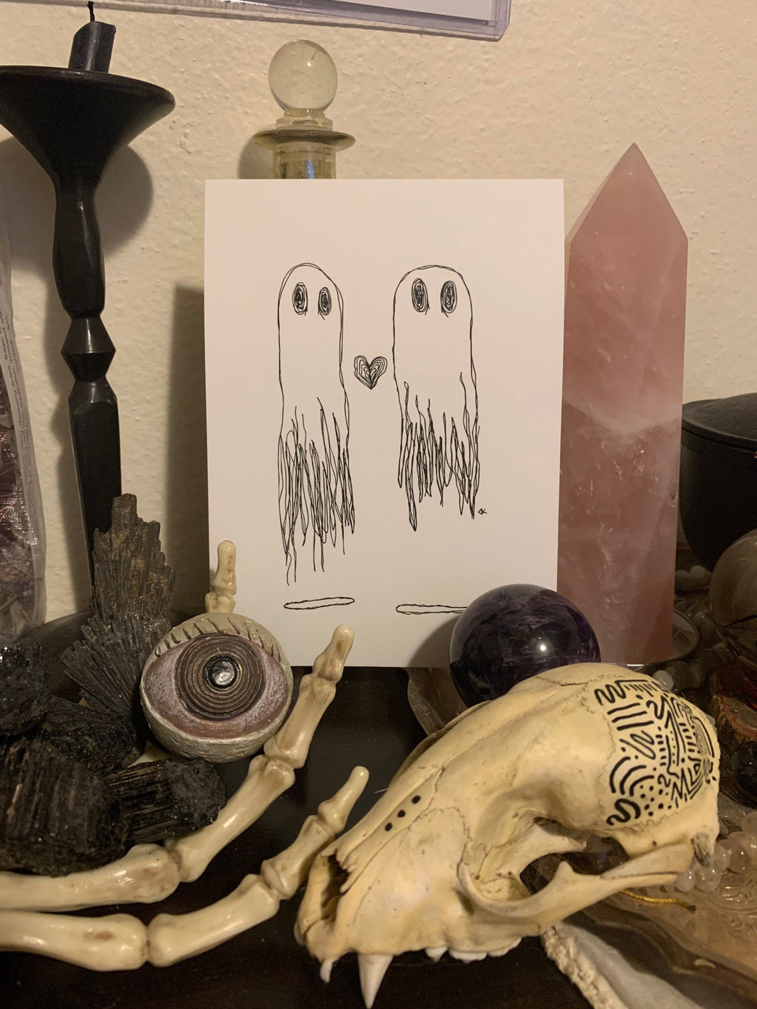Ghosty Love Print