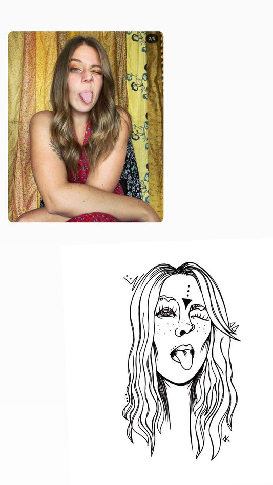 Custom Doodle Portrait