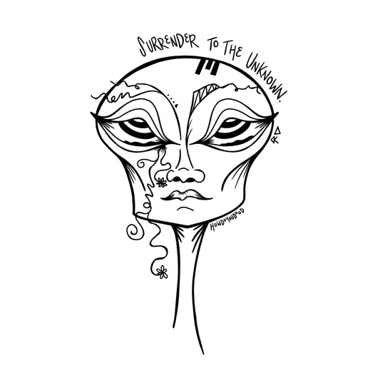 Surrender to the Unknown Print