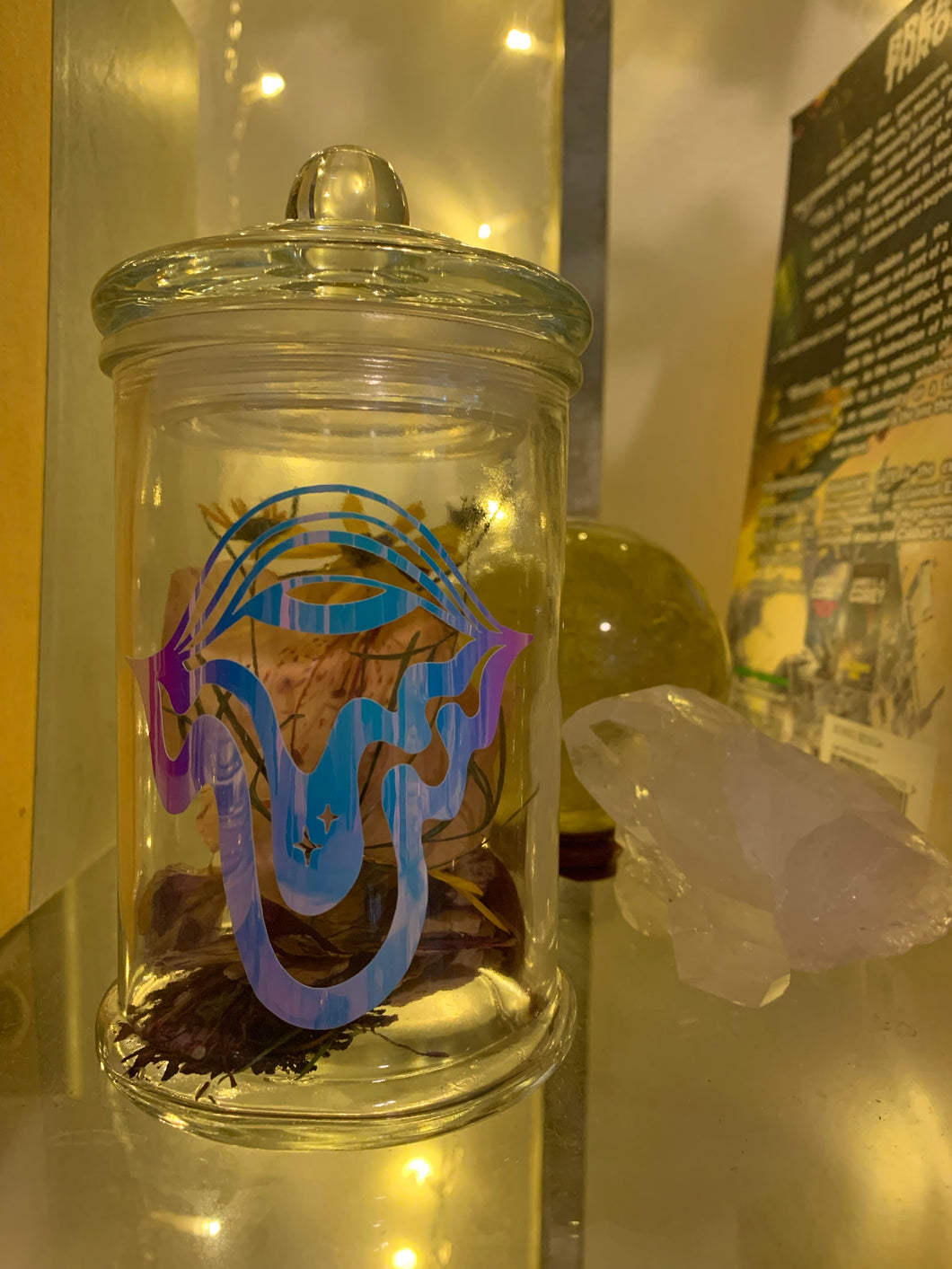 Drippy Eye Stash Jar