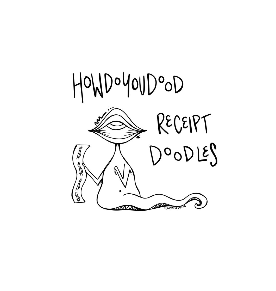 Receipt Doodle